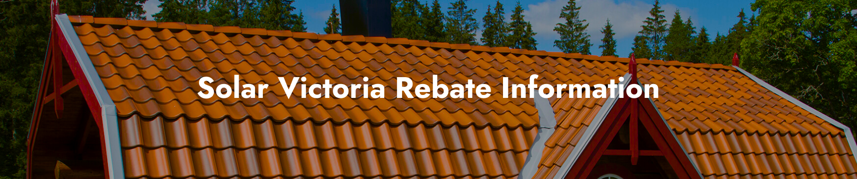 Victoria Rebate Banner